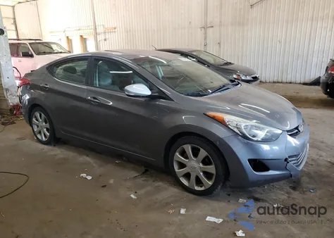 2012 Hyundai Elantra Gls from USA, damaged, VIN 5NPDH4AE4CH090689